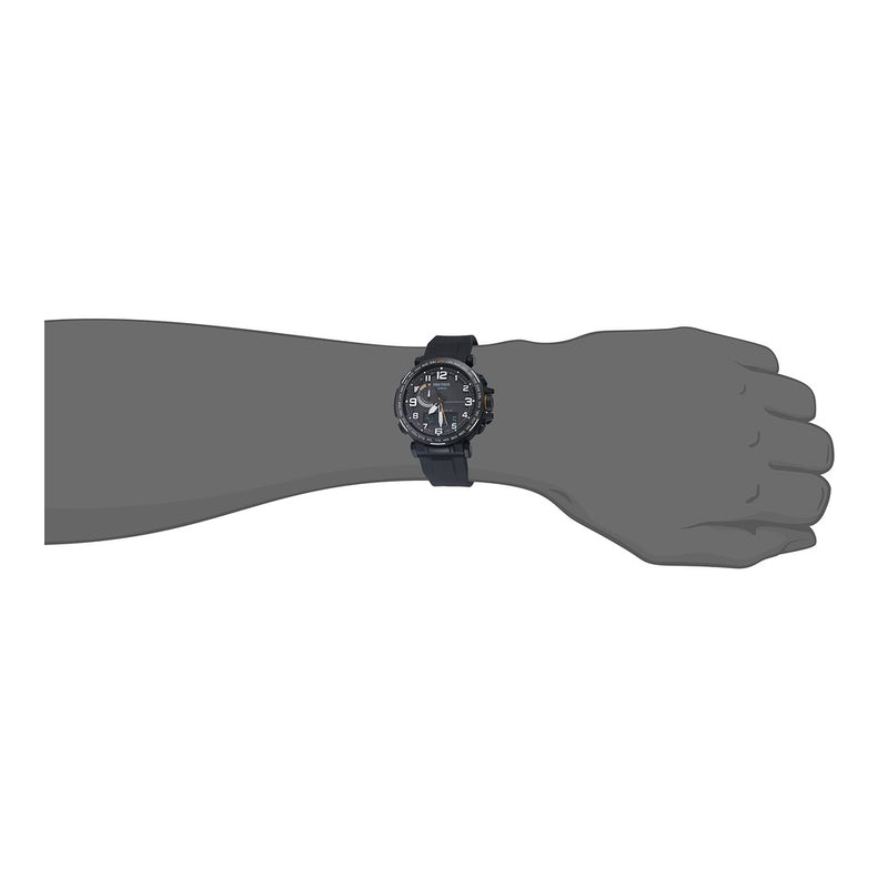 Reloj Casio Pro Trek, Sensor Triple, Resistente al Agua, Brújula, Altímetro, Barómetro, Termómetro, Movimiento de Cuarzo Solar