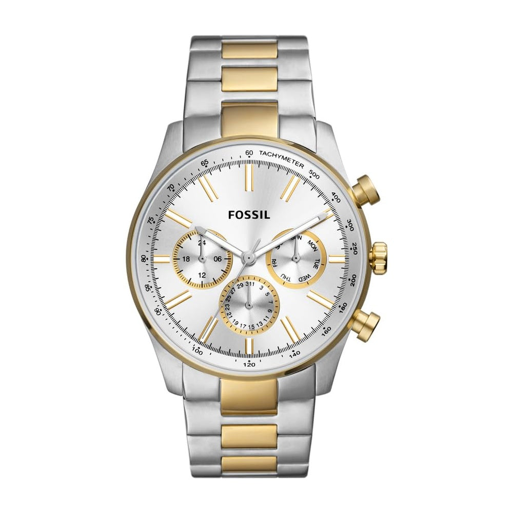 Sullivan Reloj Multifunción de Acero Inoxidable en Dos Tonos, Moderno y Elegante para Hombres