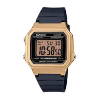 Reloj digital Casio para hombre, resistente al agua con cronómetro, LED y alarma diaria, batería de 7 años