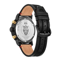 Citizen Eco-Drive Star Wars Darth Maul Mastermind cronógrafo negro con correa de nailon y esfera negra, modelo CA0766-02W