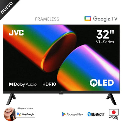 Televisor JVC 32” QLED HD  gran nitidez Lt-32km1584
