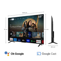 Televisor Tcl 55" Qled 4k Google Tv 55T6C