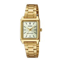 Reloj de Mujer Casio modelo LTP-V007G-9E en color dorado con batería CR2032 incluida, diseño elegante y moderno
