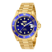 Invicta Pro Diver 8930C para hombre, Pro Diver, Dorado, cronógrafo automático japonés, resistencia al agua 200 metros