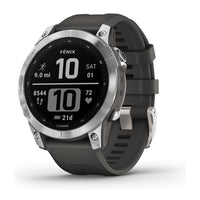 Garmin Fenix 7, Reloj Inteligente de Aventura Resistente con GPS, Pantalla Táctil, Funciones de Salud y Bienestar