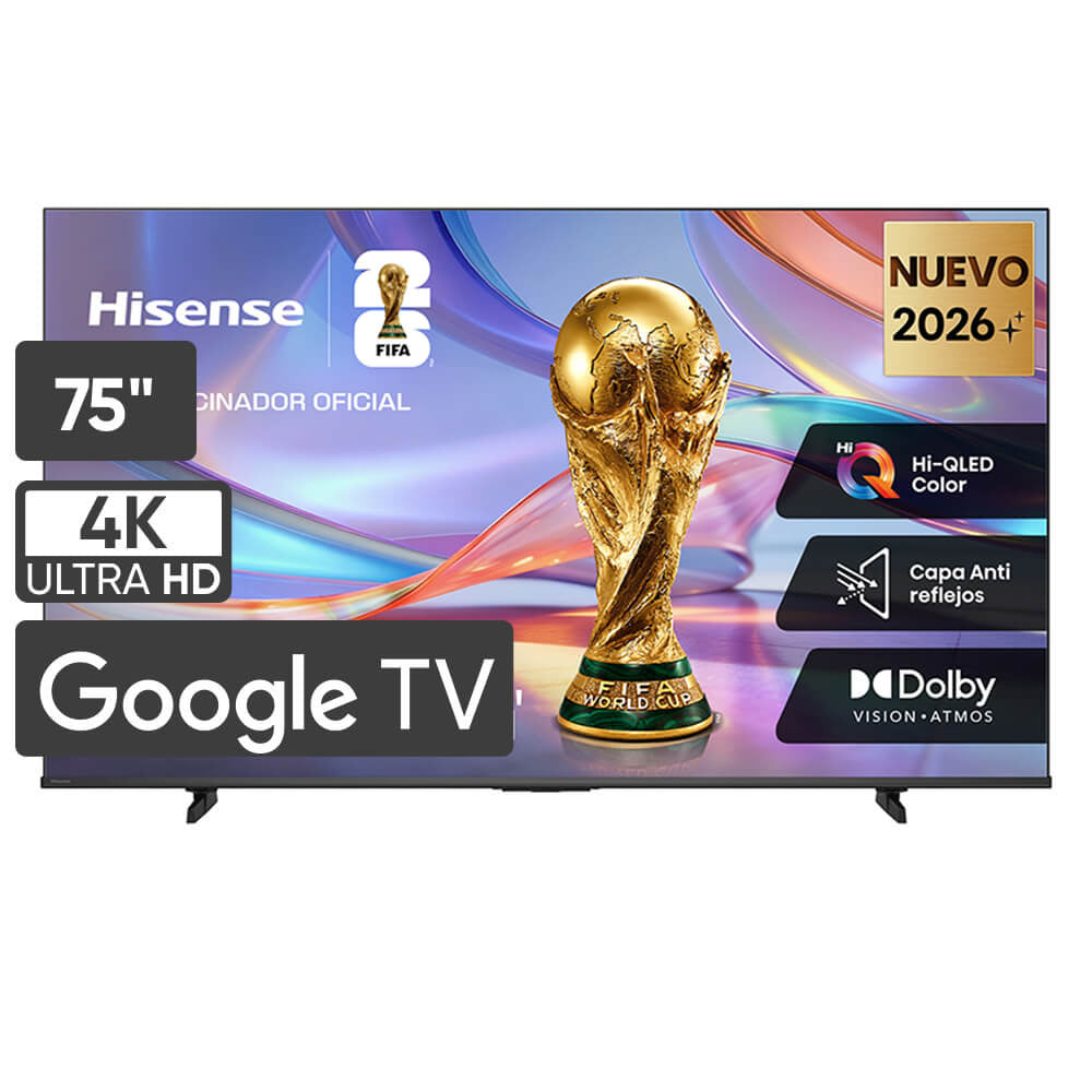 Televisor Hisense 75" Hi-QLED 4K Google TV 75QD68SG