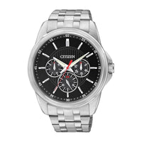 Reloj de cuarzo para hombre Citizen, diseño clásico en acero inoxidable, funcionalidades de calendario y resistencia al agua