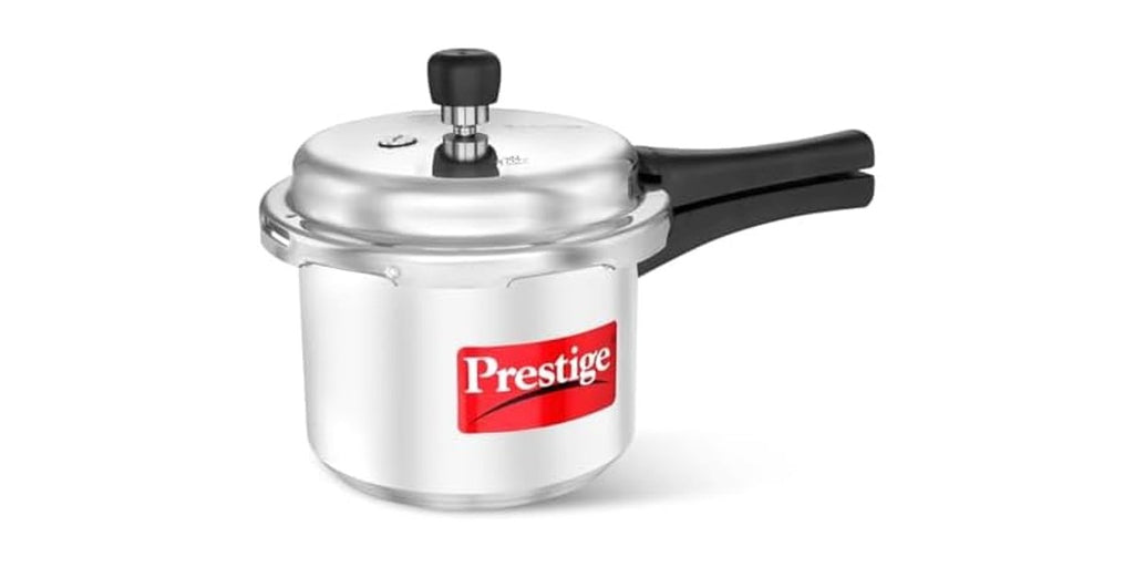 Prestige Pressure Cooker, 3 Liter, Silver, Aluminum