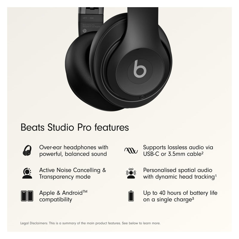Beats Studio Pro - Negro