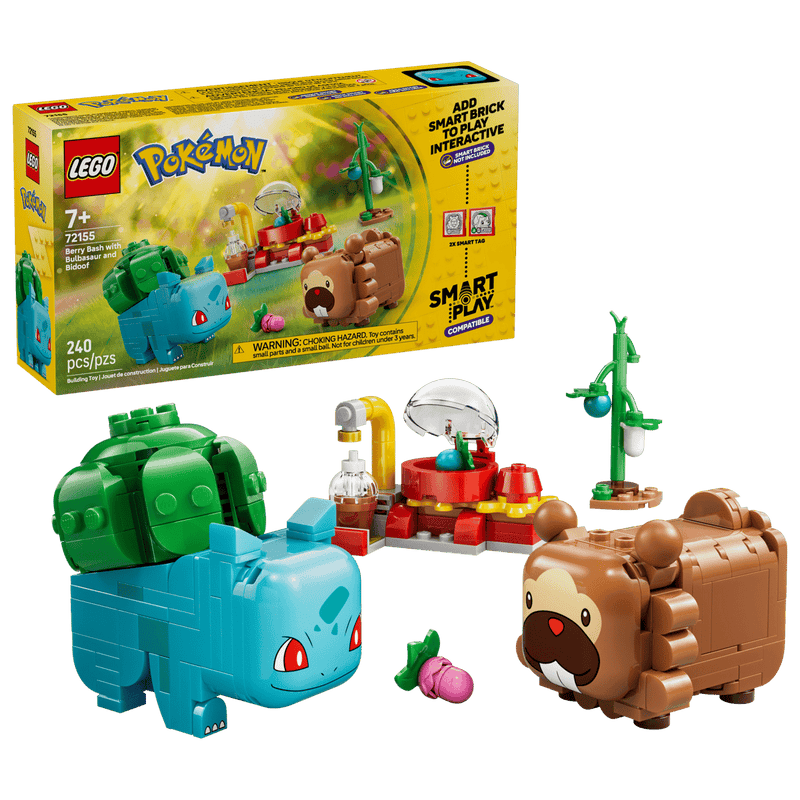 Pre venta LEGO® SMART Play™: Berry Bash with Bulbasaur and Bidoof