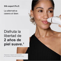 Braun Silk·Expert Pro 5 PL5137 - Depiladora Láser IPL para Cuerpo y Cara (incluye rasuradora Venus)