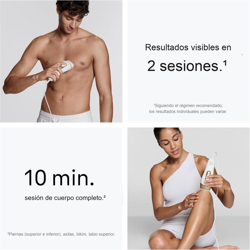 Braun Silk·Expert Pro 5 PL5137 - Depiladora Láser IPL para Cuerpo y Cara (incluye rasuradora Venus)