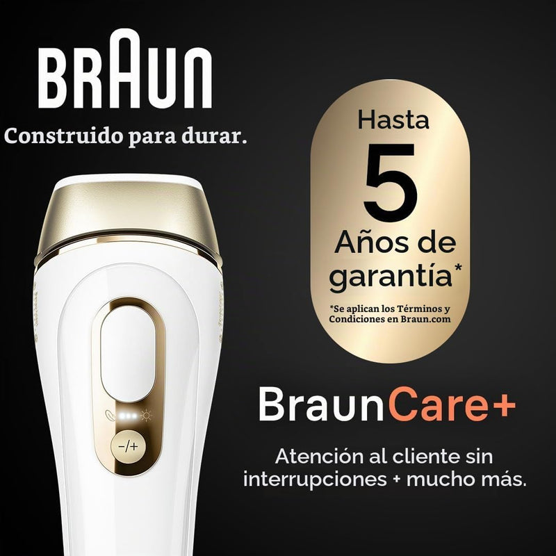 Braun Silk·Expert Pro 5 PL5137 - Depiladora Láser IPL para Cuerpo y Cara (incluye rasuradora Venus)
