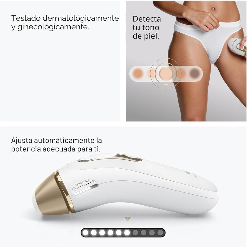 Braun Silk·Expert Pro 5 PL5137 - Depiladora Láser IPL para Cuerpo y Cara (incluye rasuradora Venus)