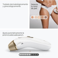 Braun Silk·Expert Pro 5 PL5137 - Depiladora Láser IPL para Cuerpo y Cara (incluye rasuradora Venus)