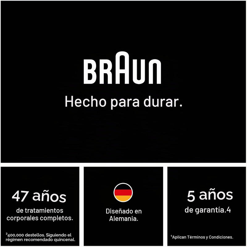 Braun Silk·Expert Pro 5 PL5137 - Depiladora Láser IPL para Cuerpo y Cara (incluye rasuradora Venus)
