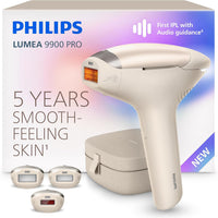 Philips Lumea IPL 9900 Pro - Depiladora IPL con SenseIQ Pro (BRC332/03)