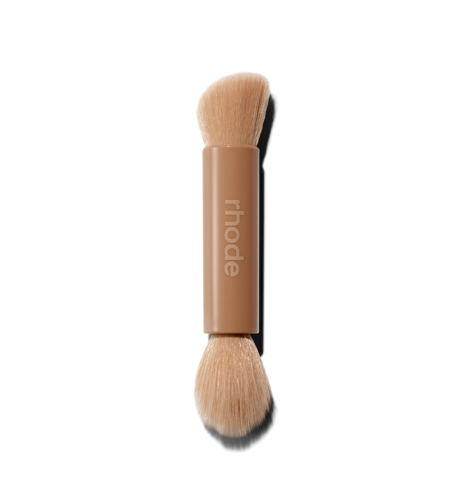 rhode Pocket Brush Double-Ended Makeup Brush