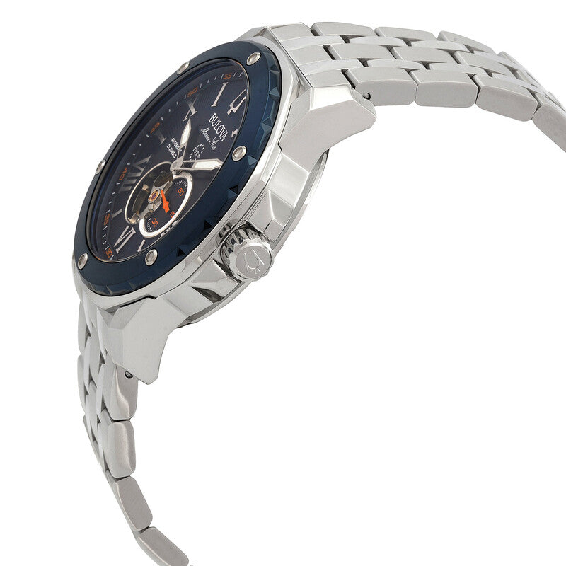 Reloj Bulova Marine Star Automático - Esfera Azul (98A302)