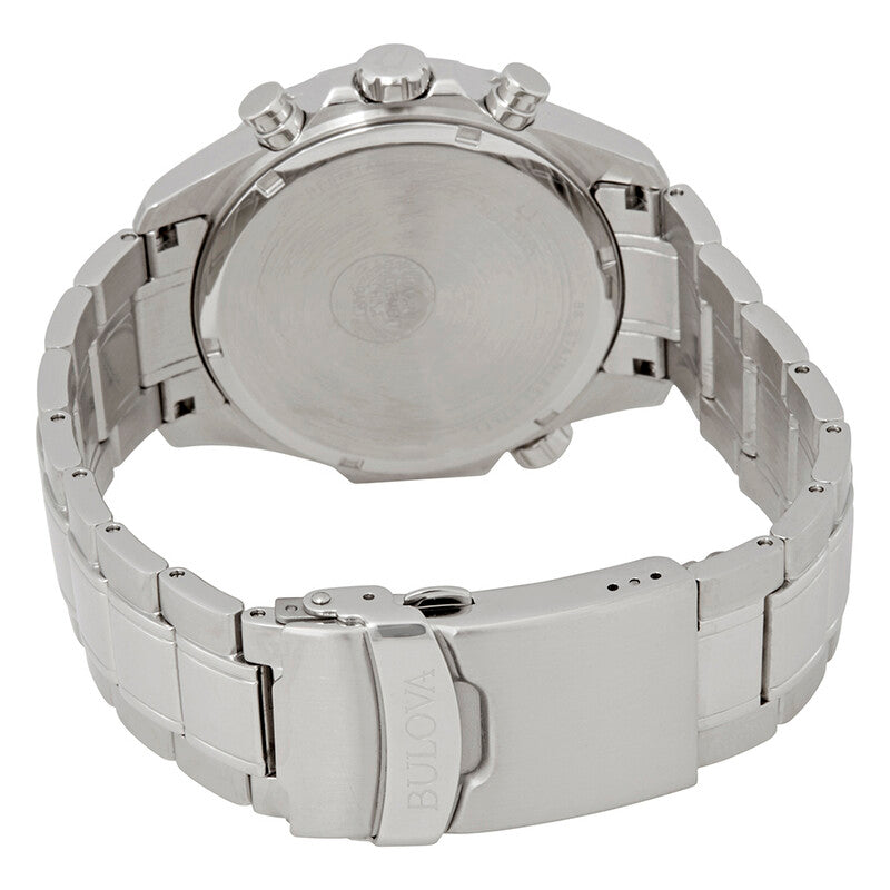 Bulova Marine Star Blue Dial Men's 96B256 Quartz Watch 43mm New Stainless Steel