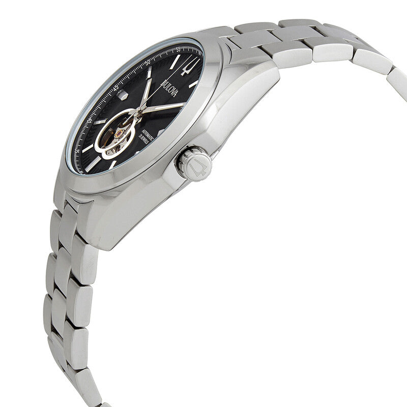 Reloj Bulova Surveyor Automático - Esfera Negra (96A270)