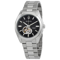 Reloj Bulova Surveyor Automático - Esfera Negra (96A270)