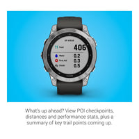 Garmin Fenix 7, Reloj Inteligente de Aventura Resistente con GPS, Pantalla Táctil, Funciones de Salud y Bienestar
