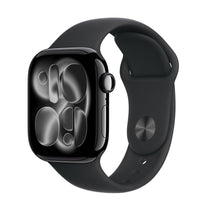 Apple Watch Series 11 Negro Azabache - Con correa deportiva negra