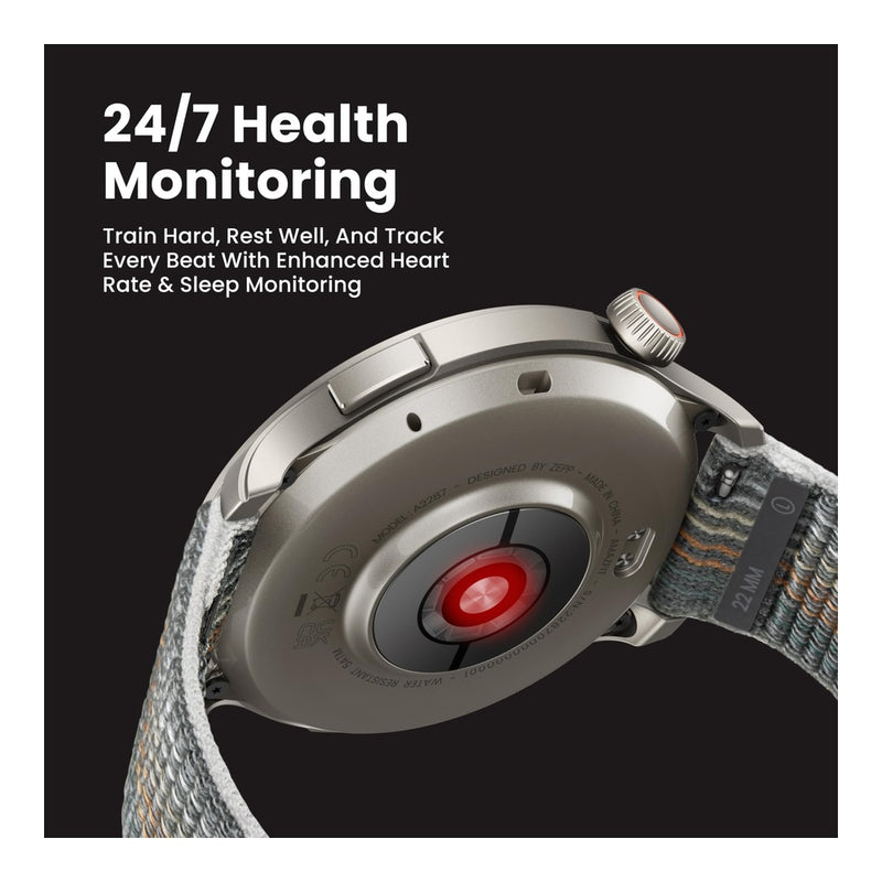 Amazfit Balance Smartwatch 4.6 cm con análisis corporal y de salud, GPS, Alexa, Bluetooth, duración de batería de 14 días