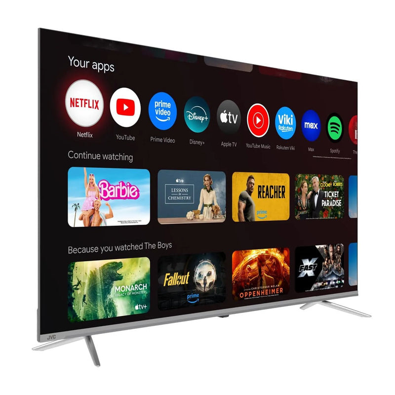 Televisor JVC 65” 4K UHD LED Google TV LT-65KM748