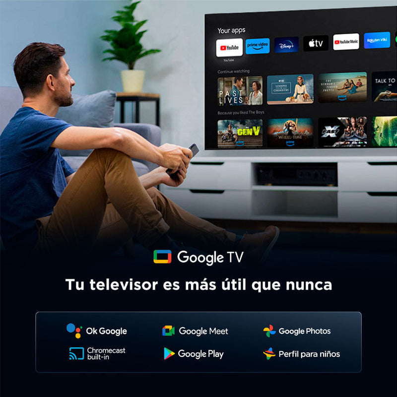 Televisor TCL QLED 75" UHD 4K Smart TV 75t6c