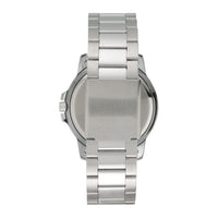 Casio reloj de acero inoxidable estilo buceador para hombre, resistente al agua, con correa de resina y movimiento de cuarzo