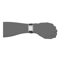 Reloj Bulova de cuarzo y calendario para hombre con caja de acero inoxidable y correa de cuero negro