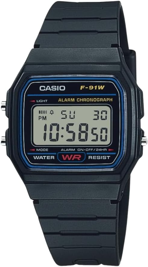 Casio F91W 1 Classic Resin Digital Watch