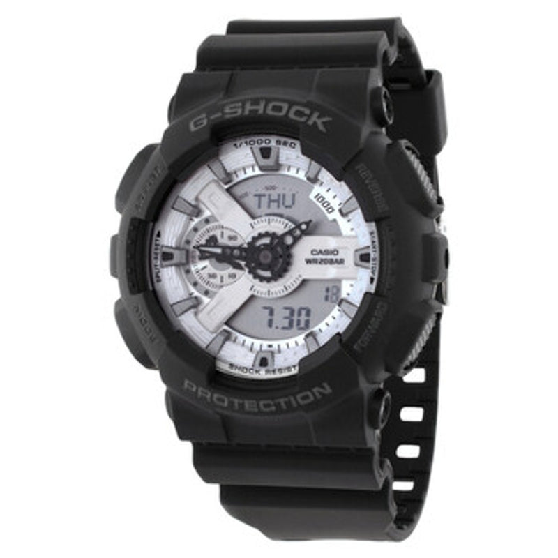 Casio G Shock Grey Digital Dial Resin Men's Watch GA100C-8ACR