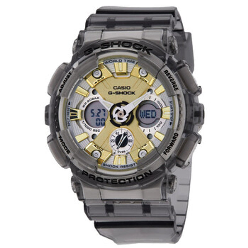 Casio G-Shock Alarm World Time Quartz Analog-Digital Black Dial