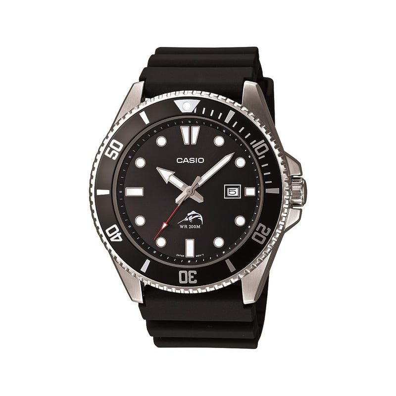 Casio MDV106 Reloj Unisex Analógico con Caja de Acero Inoxidable, Banda de Resina y Resistencia al Agua 200M