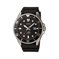 Casio MDV106 Reloj Unisex Analógico con Caja de Acero Inoxidable, Banda de Resina y Resistencia al Agua 200M