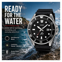 Casio MDV106 Reloj Unisex Analógico con Caja de Acero Inoxidable, Banda de Resina y Resistencia al Agua 200M