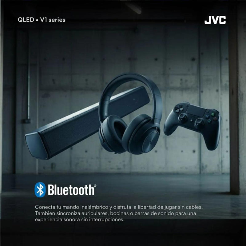Televisor JVC 43” Full HD diseño moderno Lt-43km4584
