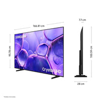 Televisor Samsung 75" Crystal UHD 4K Smart TV UN75U8000FG