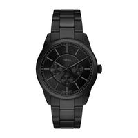 Reloj multifuncional de acero inoxidable Fossil Pearson para hombre, resistente a los arañazos, con subesferas de día y fecha