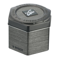 Casio GST-B100D-1ACR G-Shock Reloj de cuarzo plateado con pantalla analógica para hombre con Bluetooth y energía solar