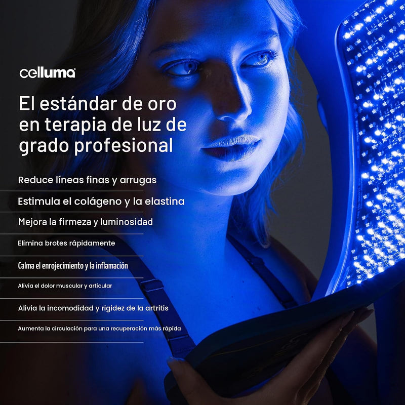 Celluma PRO Series 1 - Terapia de Luz LED Profesional (Antienvejecimiento, Acné y Alivio del Dolor)