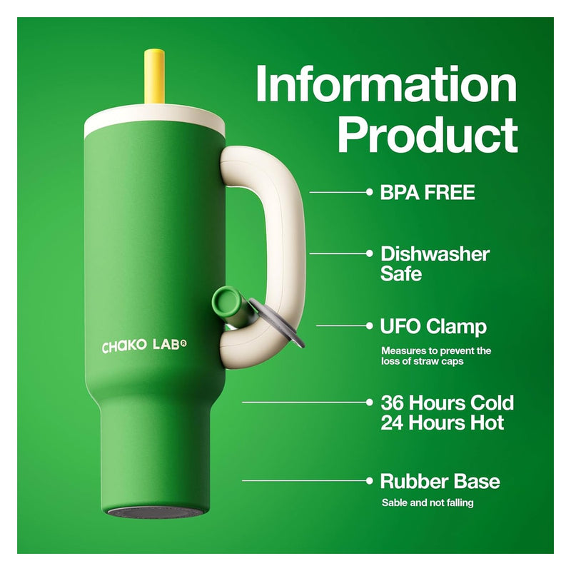 CHAKO LAB BaWangCup Termo 316 - Green & White
