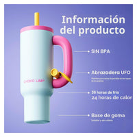 CHAKO LAB BaWangCup Termo 316 - Pink & Blue