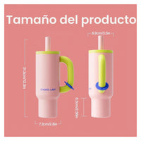 CHAKO LAB BaWangCup Termo 316 - Pink & Green