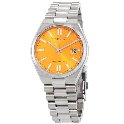 Reloj Citizen Automático - Esfera Naranja, Hombre (NJ0150-81Z)