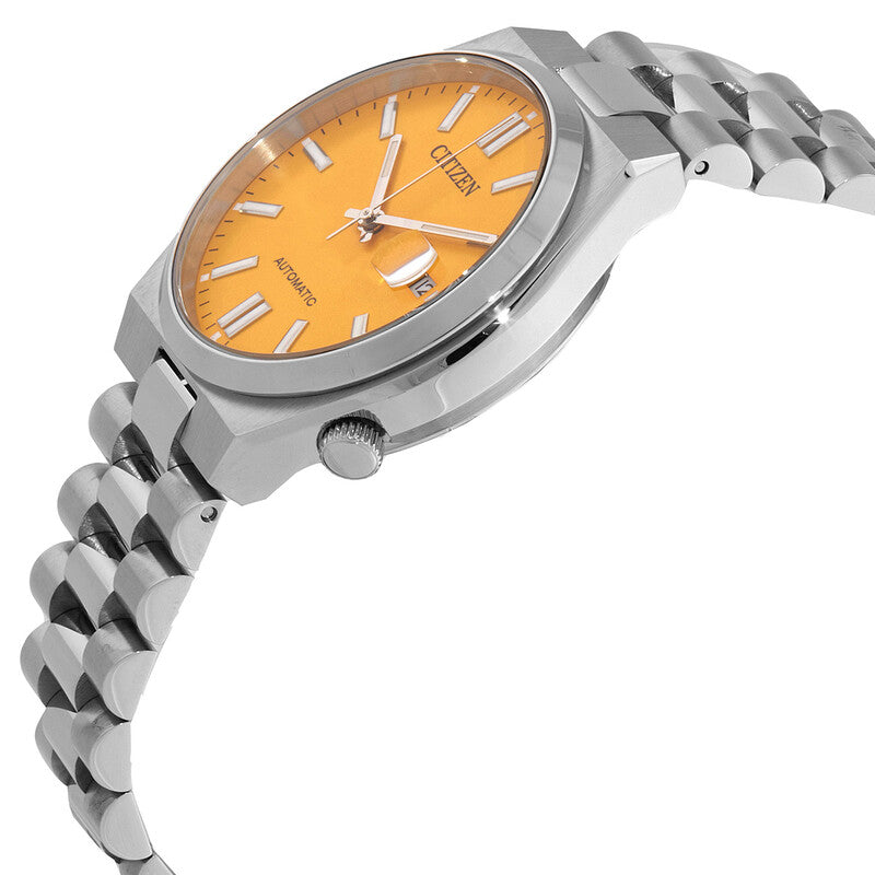 Reloj Citizen Automático - Esfera Naranja, Hombre (NJ0150-81Z)