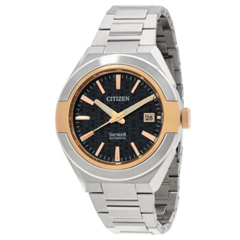 Citizen Tsuyosa Automatic Black Dial Two-Tone Men's Watch NJ0154-80H